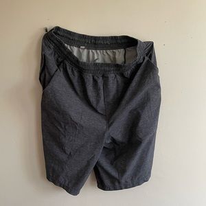Lululemon Heather Grey Shorts Large